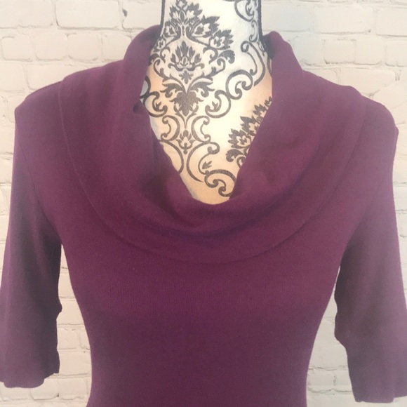 Express Sexy Basic Cowl Neck Tee - Picture 2 of 3